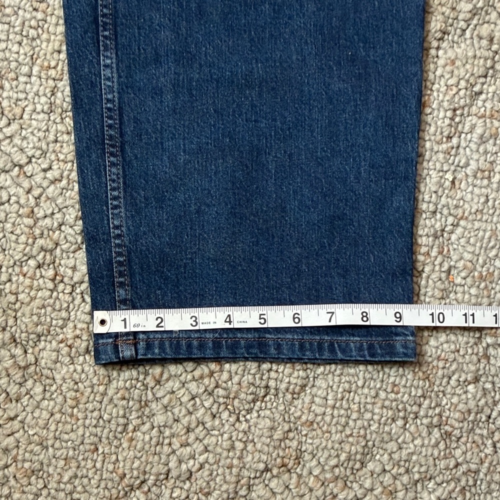 Banana Republic Dark Blue High-Rise Straight Jeans - Picture 7 of 9